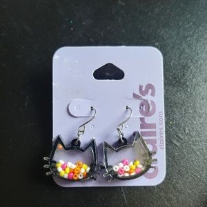 Kitty cat earrings